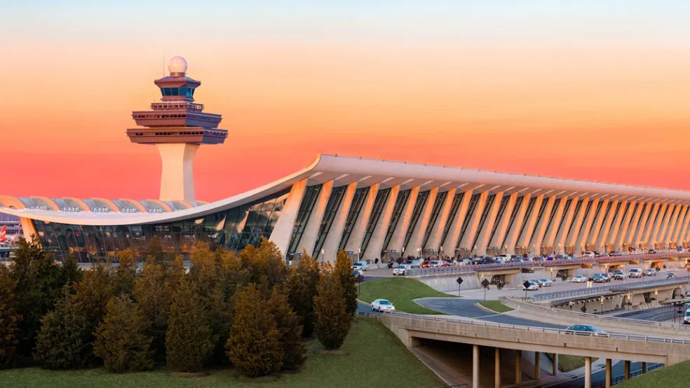 View of Washington Dulles International Airport