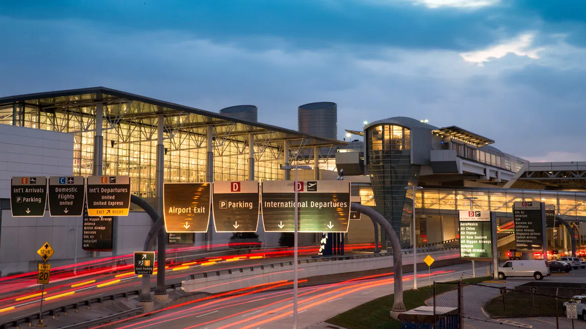View of George Bush Intercontinental Airport