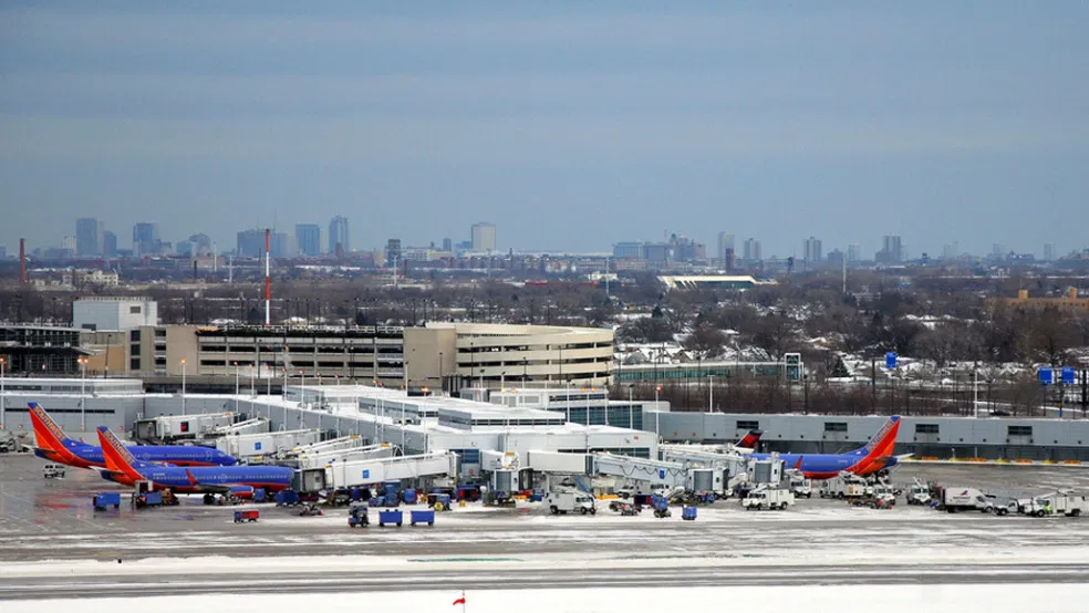 View of Chicago Midway International Airport