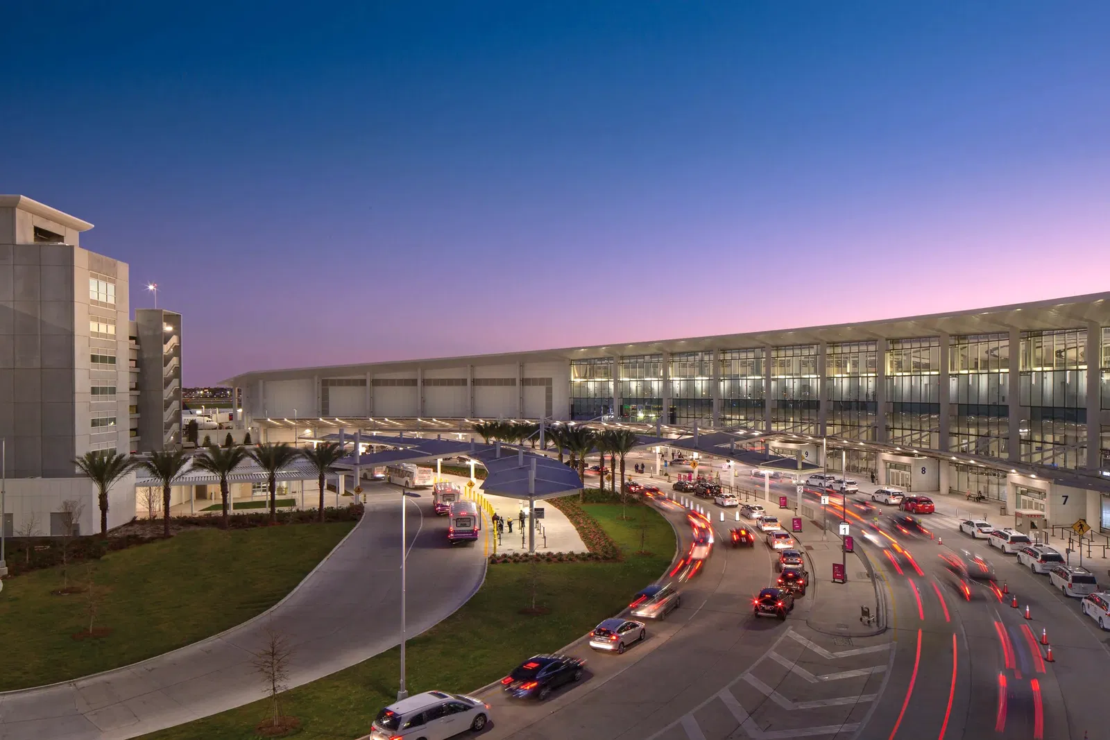 View of Louis Armstrong New Orleans International Airport