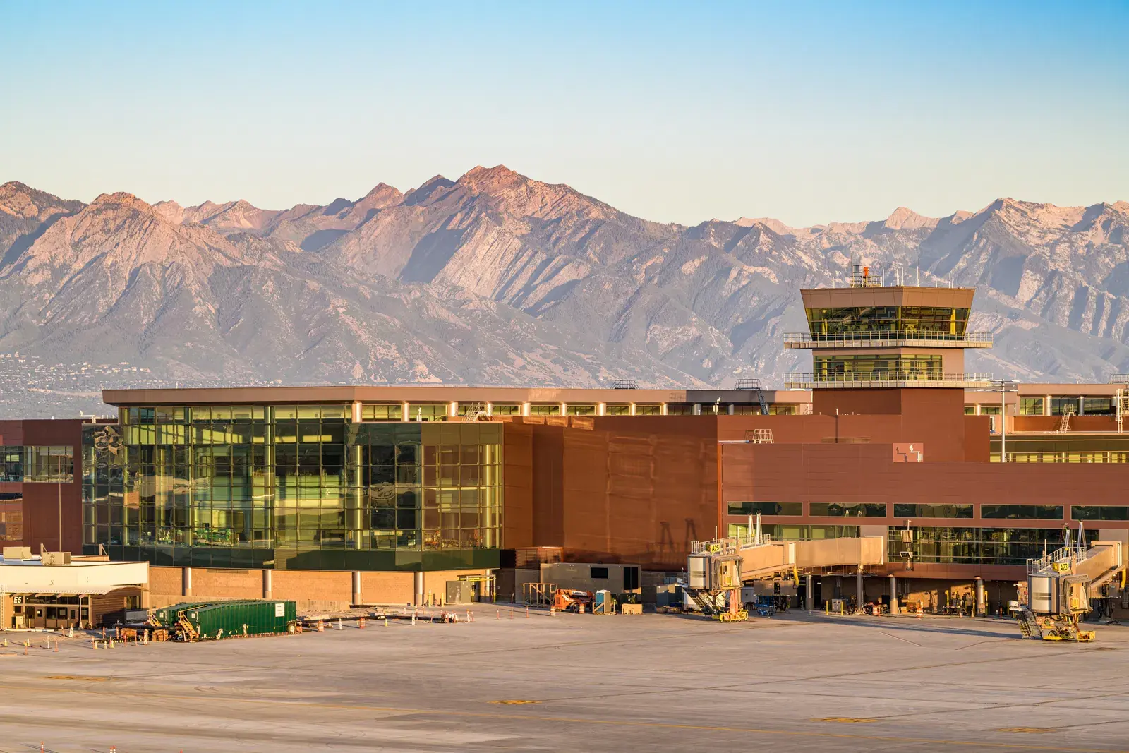 View of Salt Lake City International Airport