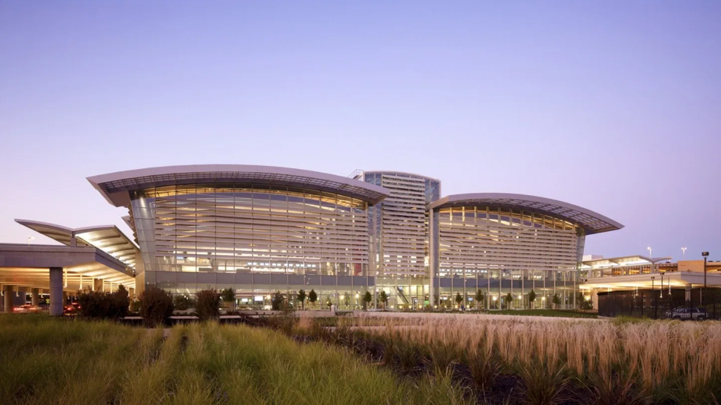 View of Sacramento International Airport