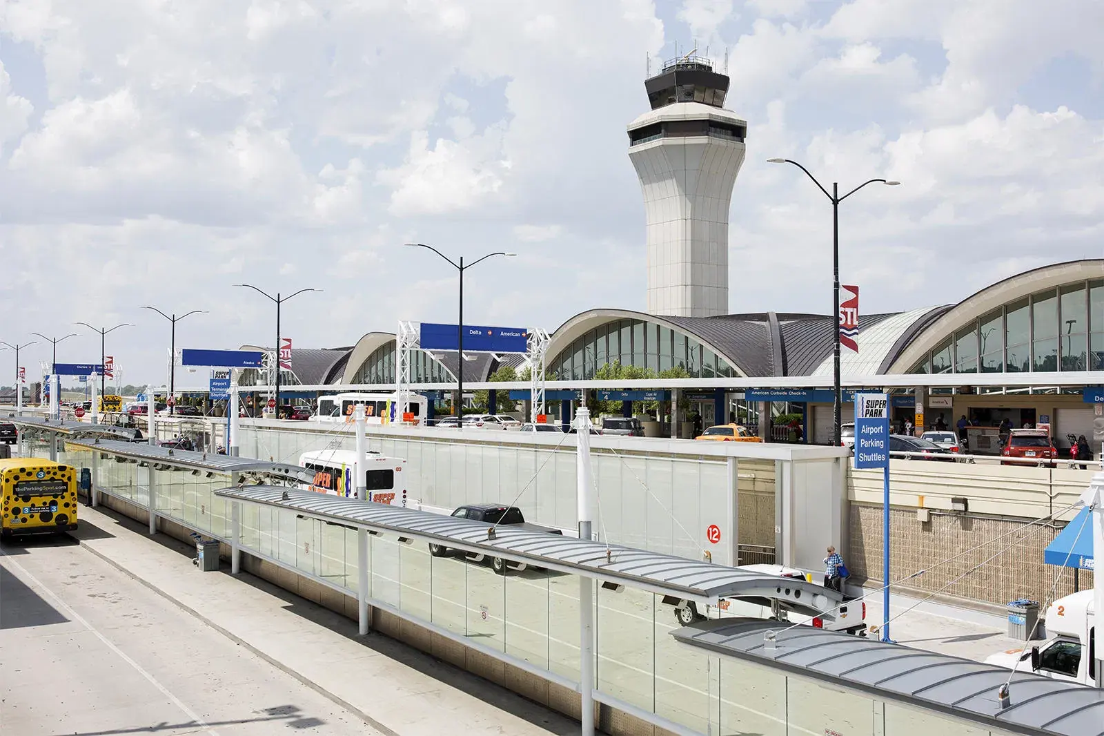 View of St. Louis Lambert International Airport
