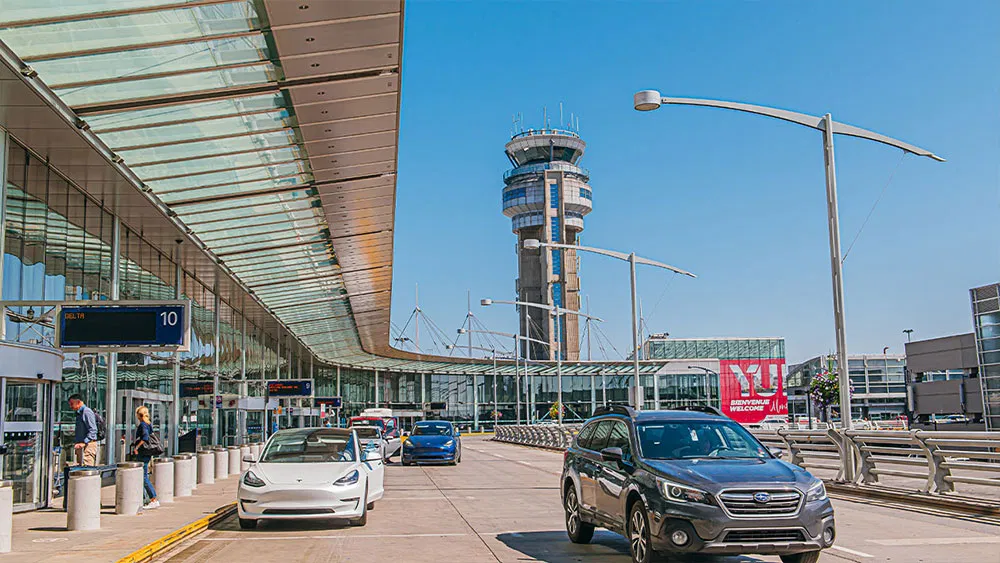 View of Montréal-Trudeau International Airport