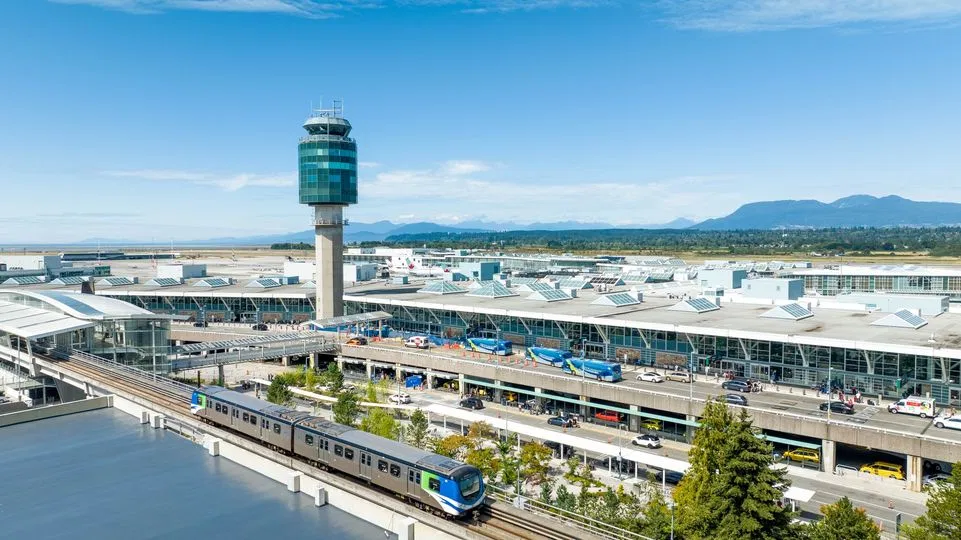 View of Vancouver International Airport